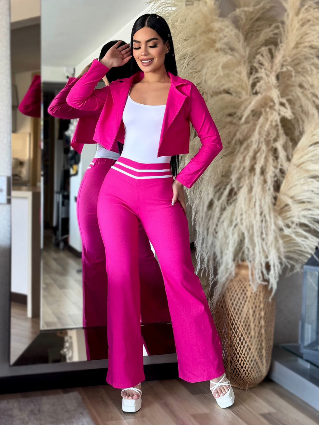 Conjunto 3 piezas Pantalón Cargo