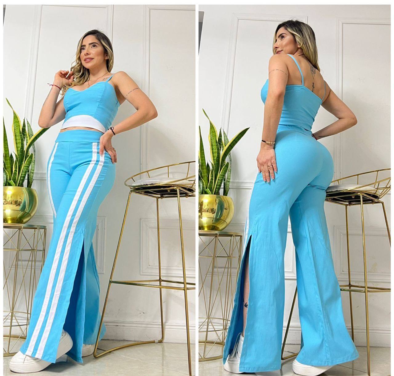Conjunto dos prendas bota campana