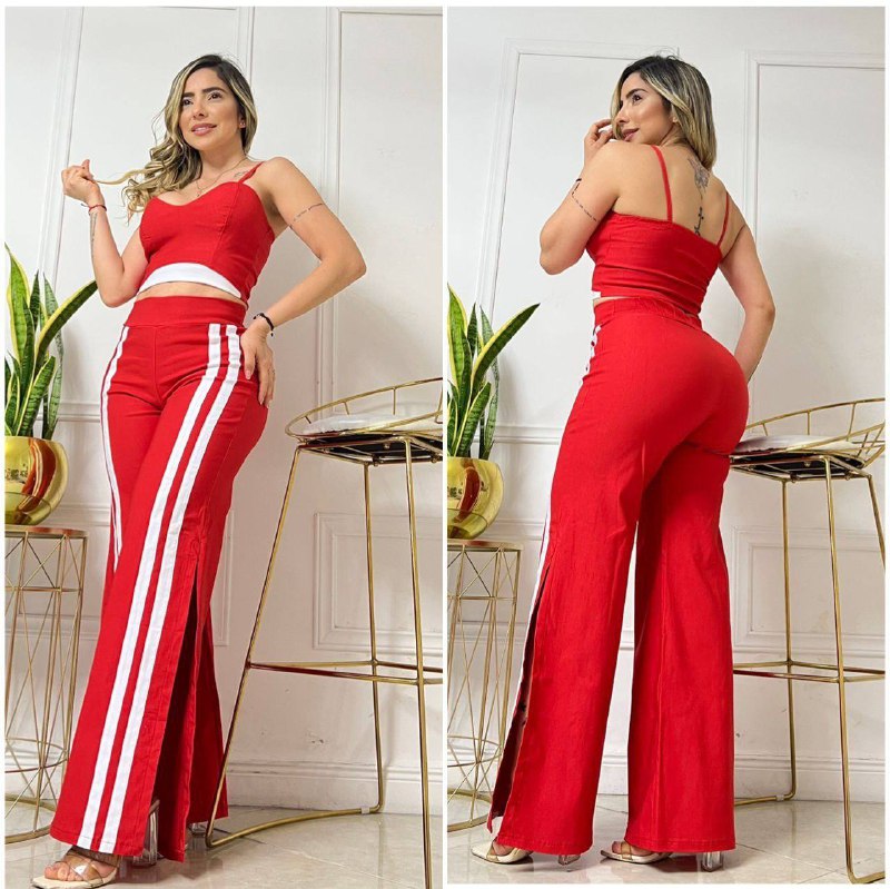 Conjunto dos prendas bota campana