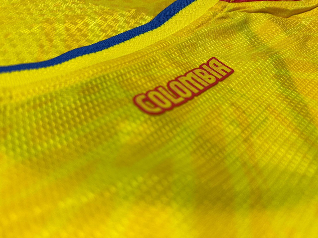 Camiseta colombia Encauchetada 1.1