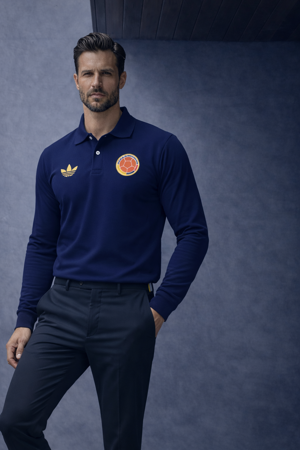 BUZO MANGA LARGA SELECCIÓN COLOMBIA