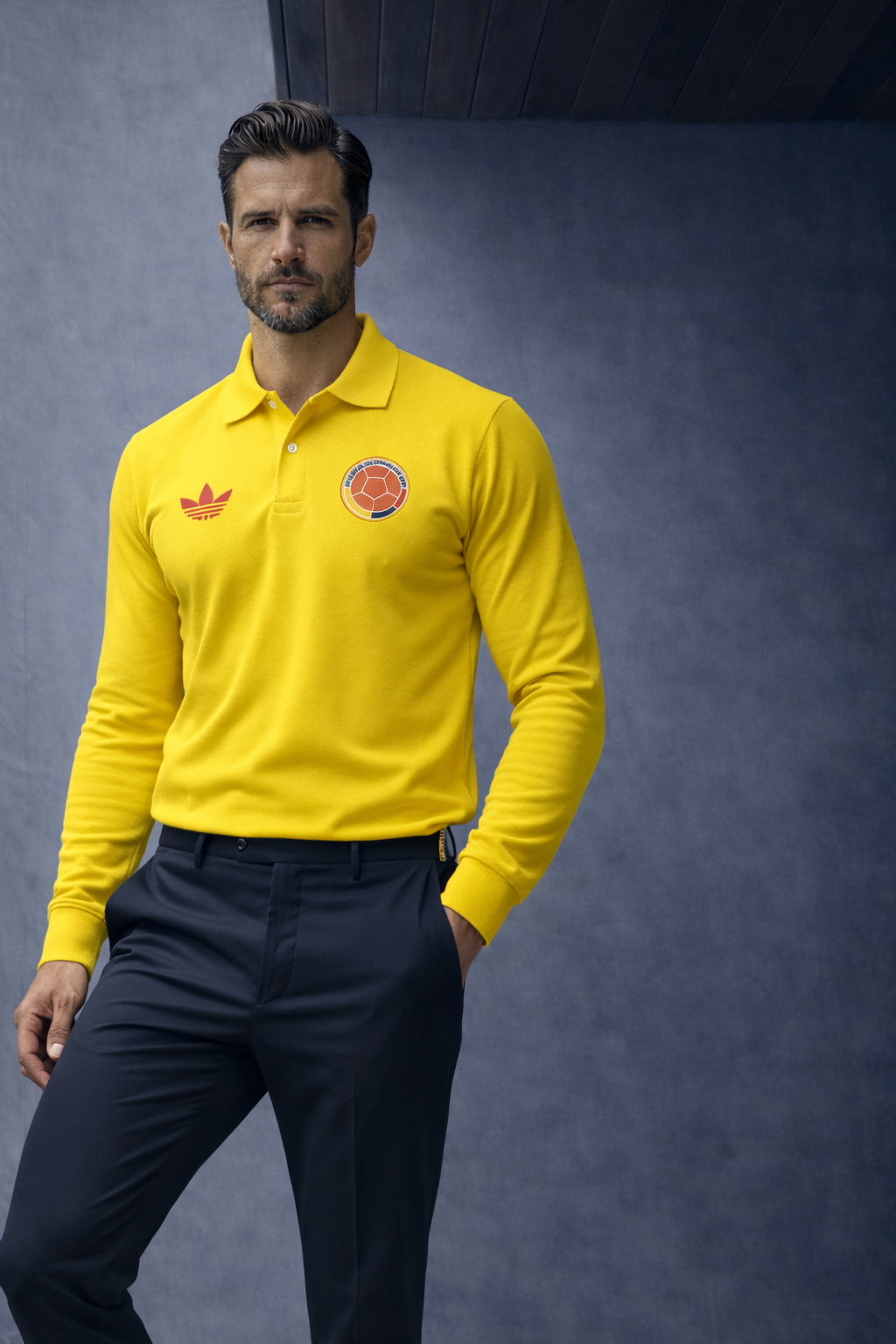 BUZO MANGA LARGA SELECCIÓN COLOMBIA