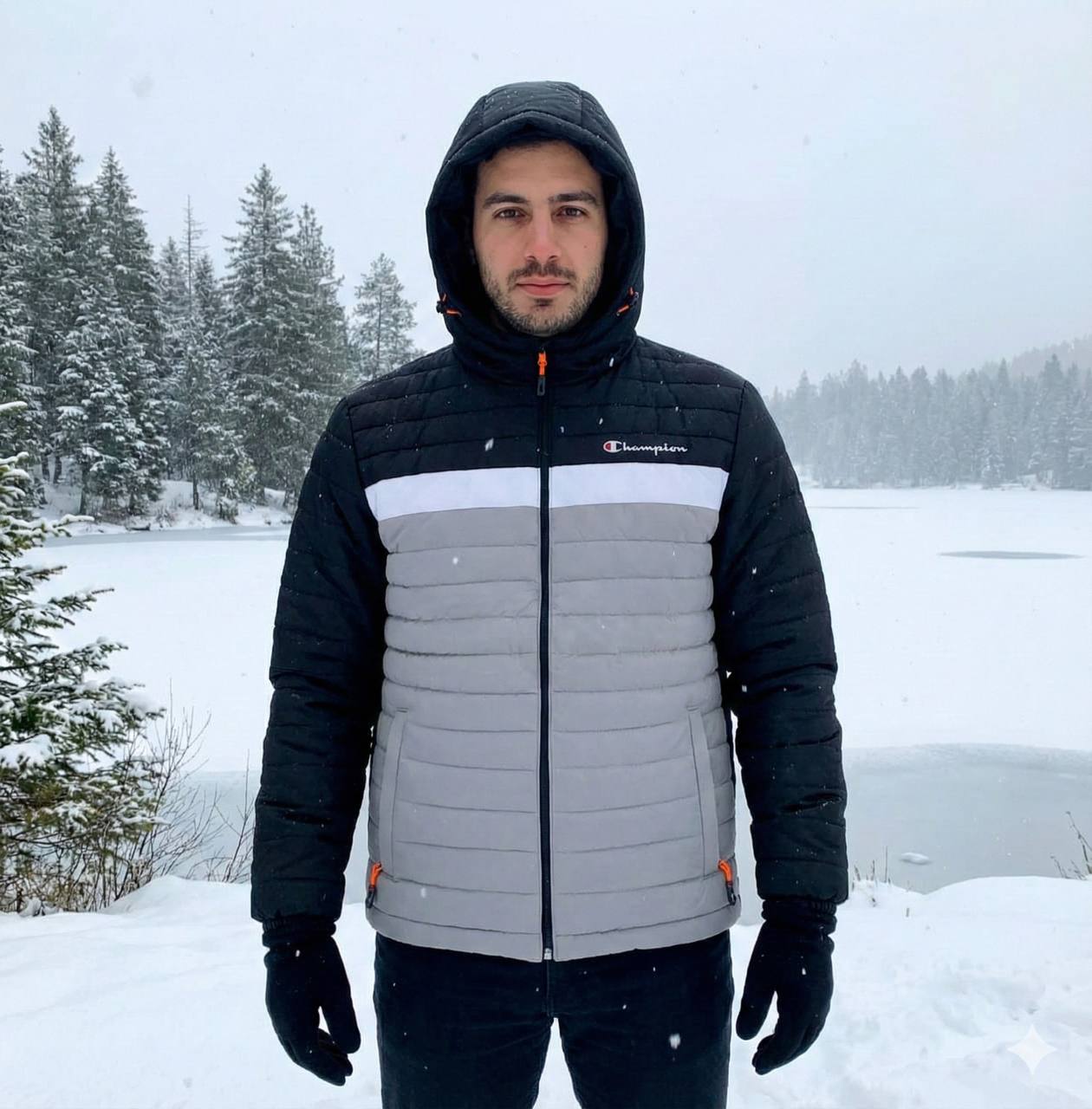 Chaqueta deportiva combinada